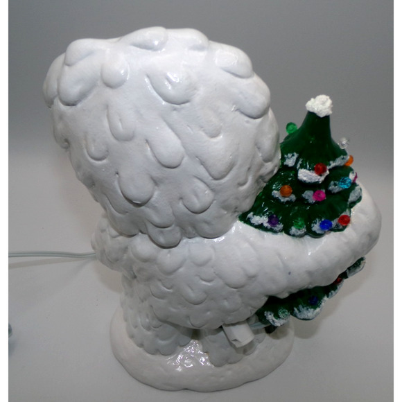 Vintage Retro style Tree Hugger Abominable Snowman Yeti Two Trees goggly eyes - Picture 16 of 16